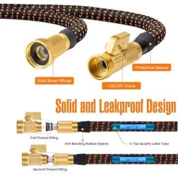 Flezzera 150ft Expandable Garden Hose for All Needs