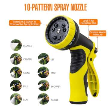 Flezzera 150ft Expandable Garden Hose for All Needs