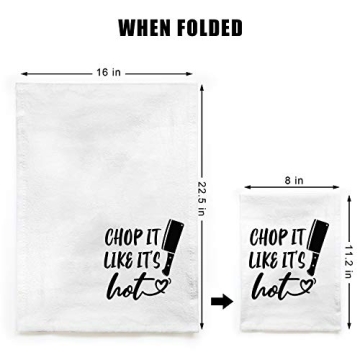 Miracu Funny Dish Towels - Unique Kitchen Gifts & Decor