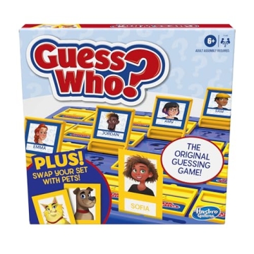 Hasbro Guess Who People Pets Board Game Family Fun