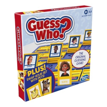 Hasbro Guess Who People Pets Board Game Family Fun