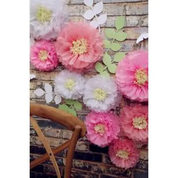 Fonder Mols Tissue Paper Chrysanth Flowers for Events