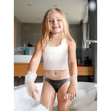 Geyoga 6 Pieces Girls Dance Tank Top Racerback Crop Top Sleeveless Dance Outfit for Ballet Hip hop A...