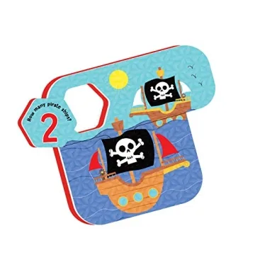 Peaceable Kingdom Playful Pirates Bath Puzzles for Toddlers