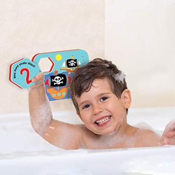 Peaceable Kingdom Playful Pirates Bath Puzzles for Toddlers