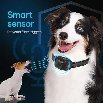 DogRook Rechargeable Bark Collar for Dogs of All Sizes