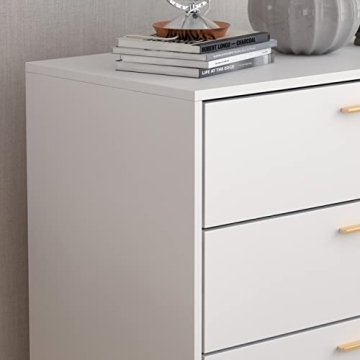 Homsee Modern Dresser Storage Chest with 5 Drawers