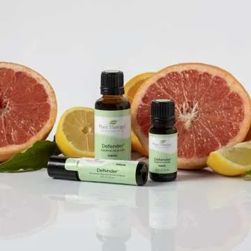 Plant Therapy Defender Blend 10 mL (1/3 oz) 100% Pure Undiluted Blend of Uplifting and Immune Supporting Essential Oils