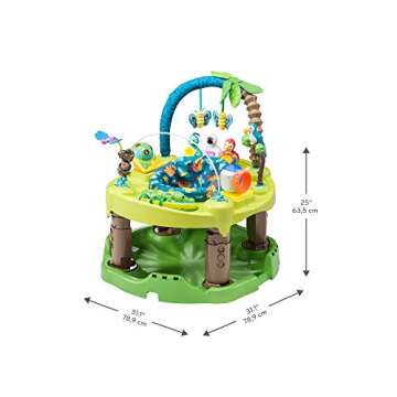 Evenflo Exersaucer Triple Fun Active Learning Center - Perfect Baby Gift