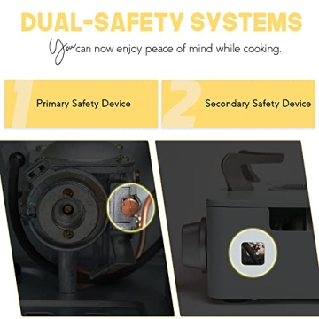 Dr.HOWS Twinkle Mini Camping Stove - Portable Butane Cooking