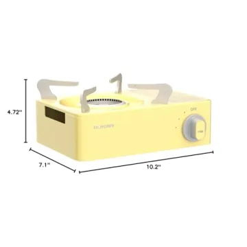Dr.HOWS Twinkle Mini Camping Stove - Portable Butane Cooking