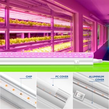 Monios-L LED Grow Lights for Indoor Plants - 6 Pack