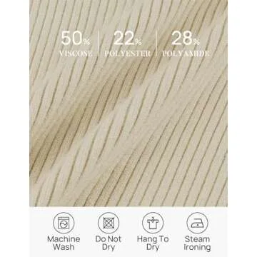 ZESICA V Neck Ribbed Knit Pullover for Women