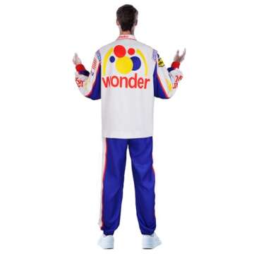XIOLKI Ricky Bobby Jumpsuit Set for Adults and Kids