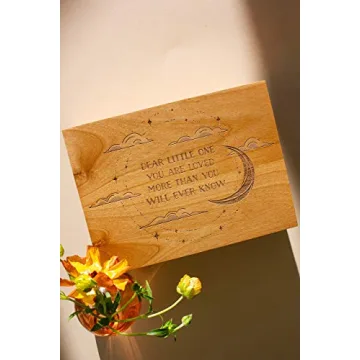 Custom Dear Little One Keepsake Box for Baby Memories