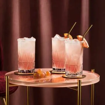 Orrefors Peak Old Fashioned Glass Set of 4 - Clear