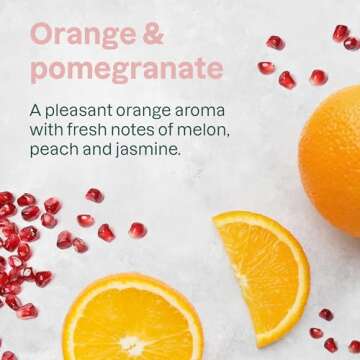 ATTITUDE 2-in-1 Shampoo and Body Wash for Baby, EWG Verified, Dermatologically Tested, Vegan, Orange and Pomegranate, 16 Fl Oz