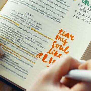 KJV Large Print Bible, Journal the Word, Reflect, Journal or Create Art Next to Your Favorite Verses (Green Cloth Over Board, Red Letter, Comfort Print: King James Version)