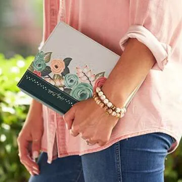 KJV Large Print Bible, Journal the Word, Reflect, Journal or Create Art Next to Your Favorite Verses (Green Cloth Over Board, Red Letter, Comfort Print: King James Version)