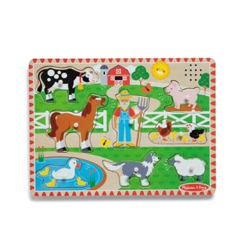 Melissa & Doug Musical Puzzle for Toddlers Ages 2-5