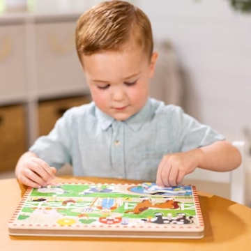 Melissa & Doug Musical Puzzle for Toddlers Ages 2-5
