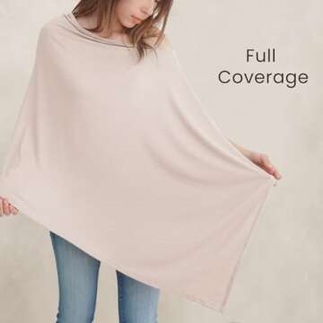 Konssy Nursing Cover - Stylish & Practical Breastfeeding Solution