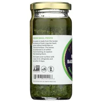 Seggiano, Pesto Basil Raw, 7.1 Ounce