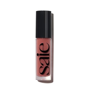Saie Glossybounce High-Shine Hydrating Lip Gloss Oil - Sheer Tinted Lip Oil with Hyaluronic Acid + J...