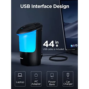 InnoGear Car Diffuser Compact Oil & Humidifier for Travel