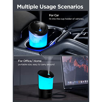 InnoGear Car Diffuser Compact Oil & Humidifier for Travel