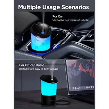 InnoGear Car Diffuser Compact Oil & Humidifier for Travel