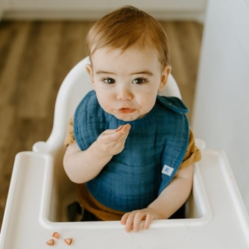 Little Unicorn Cotton Muslin Bibs 3 Pack for Babies