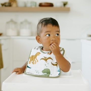 Little Unicorn Cotton Muslin Bibs 3 Pack for Babies