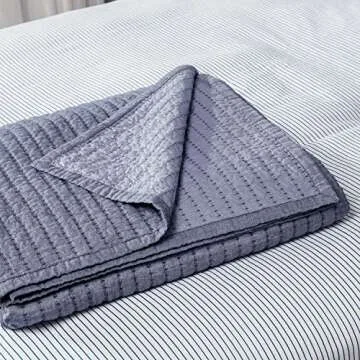 Chambray Quilts - Lightweight Cotton Bedding Collection