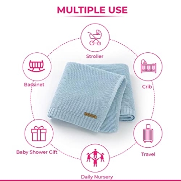 Personalized Soft Baby Blanket with Name - Perfect Gift