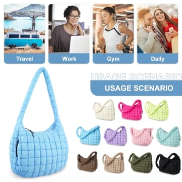 Stylish Quilted Puffer Tote Bag for Everyday Use