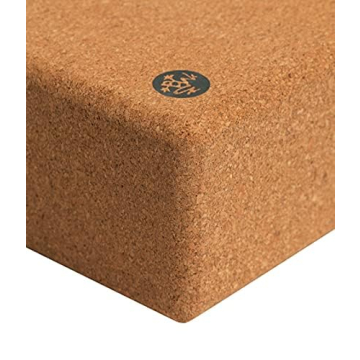 Manduka Yoga Cork Block - Eco-Friendly and Supportive Yoga Prop