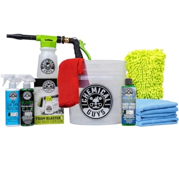 Chemical Guys HOL148 Car Wash Kit with Foam Gun & Chemicals