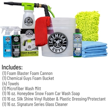 Chemical Guys HOL148 Car Wash Kit with Foam Gun & Chemicals