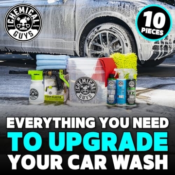 Chemical Guys HOL148 Car Wash Kit with Foam Gun & Chemicals