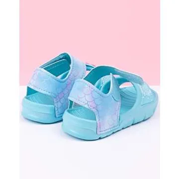 Disney The Little Mermaid Kids Sandals for Girls | Ariel Sliders