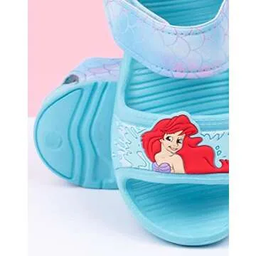 Disney The Little Mermaid Kids Sandals for Girls | Ariel Sliders