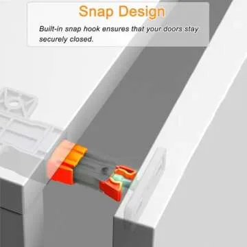 Self-Closing Push to Open Cabinet Hardware CBRIVE 4 Pack Push to Open Door Latch Heavy Duty Push Latches for Hidden Door Push Release Drawer Pull Touch Lock Tip On RV Closet Close Strong Pop Out