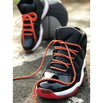 COOL LACE Round Athletic Shoelaces for Sneakers (47.2")