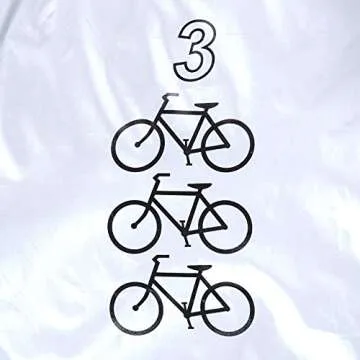 Maveek Waterproof Bicycle Cover Fits 3 Bikes for All Weather