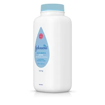 Hypoallergenic Johnson's Baby Powder with Natural Cornstarch
