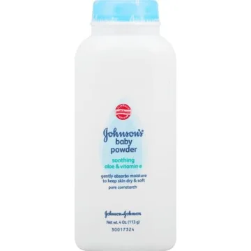 Hypoallergenic Johnson's Baby Powder with Natural Cornstarch