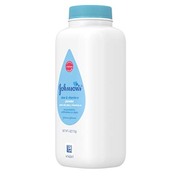 Hypoallergenic Johnson's Baby Powder with Natural Cornstarch