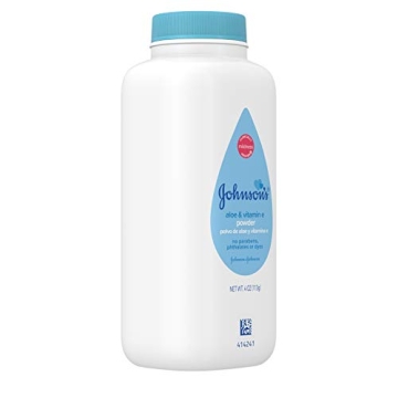 Hypoallergenic Johnson's Baby Powder with Natural Cornstarch
