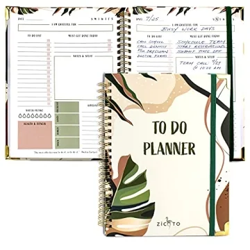 Beautiful To Do List Notebook - Aesthetic Daily Planner to Easily Organize Your Tasks And Boost Prod...